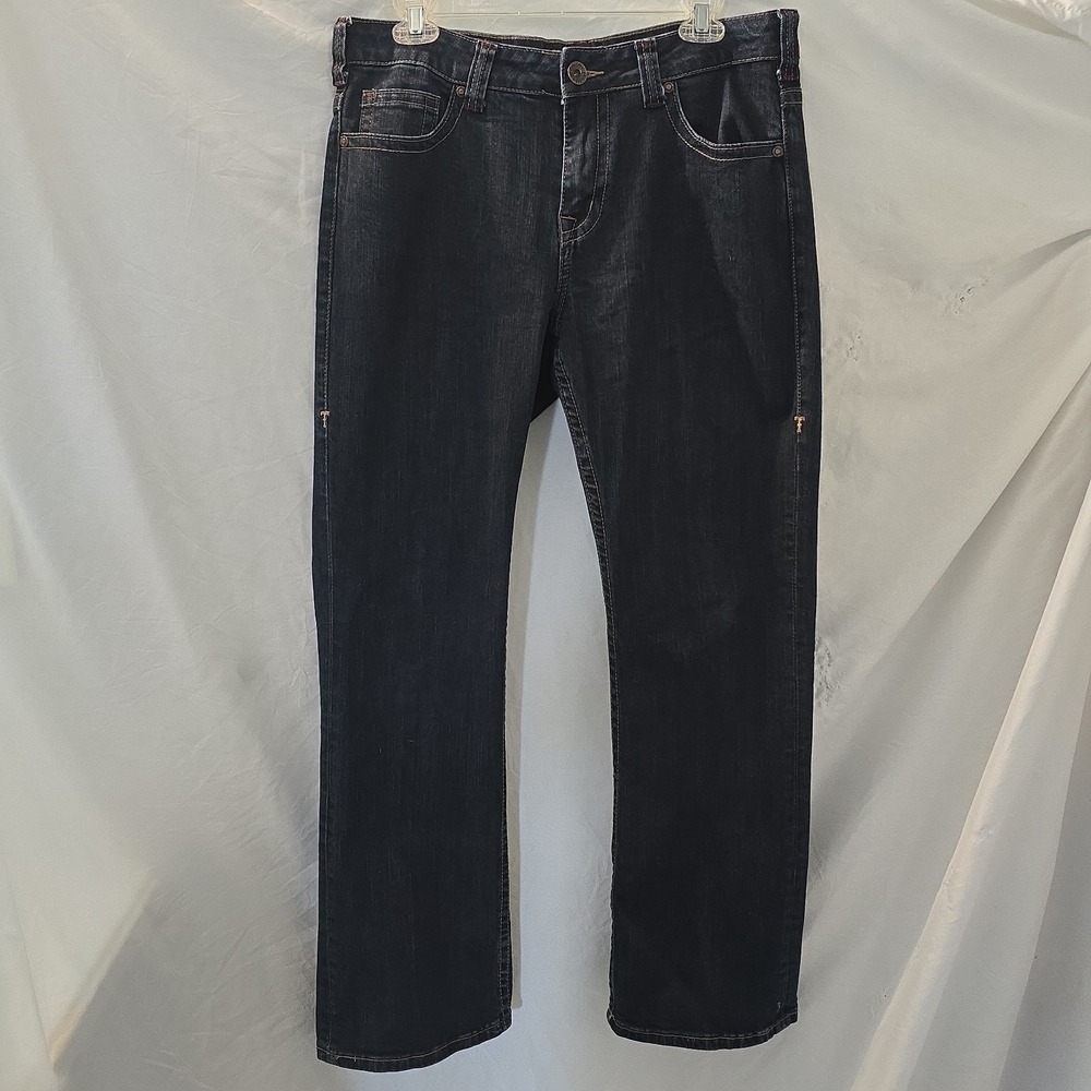 Cowgirl Tuff Jeans Just Tuff Dark Women's Denim Jeans Size 30 X 31 Bootcut